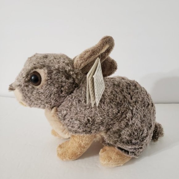 Wild Republic Stuffed Jack Rabbit Big Eyeball Stuffed 13" Rabbit Easter NWT - Picture 3 of 8